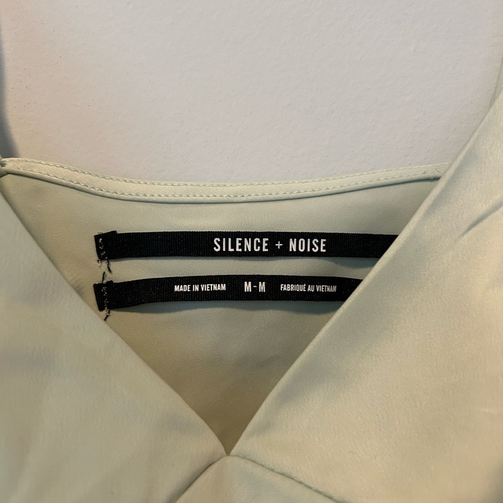 Urban Outfitters sage green satin cowl cami - Picture 2 of 3